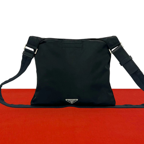 Double prada triangle logo - double,