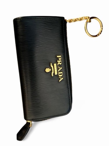 Prada cardhold black nylon - cardhold, and