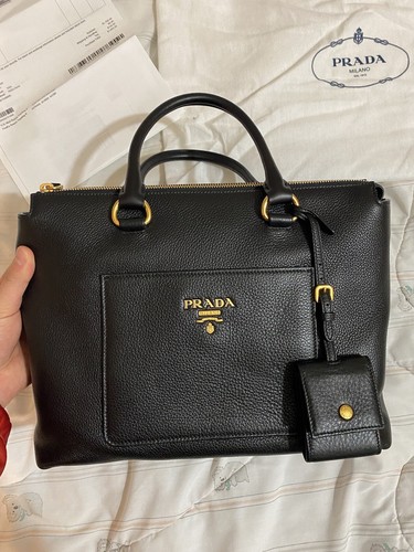 Prada borsa mano nero - borsa,