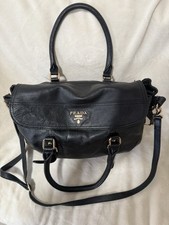 Prada Black Vintage Milano Dal